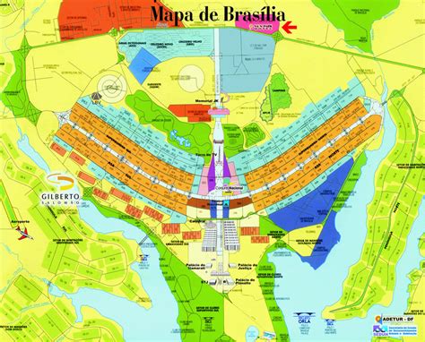 mapa brasilia df